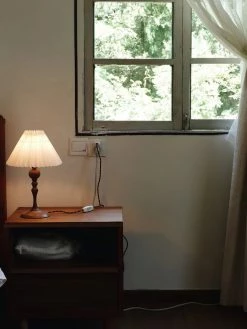 Vakkerlight Bellini Wooden Turned Table Lamp Table Lamps