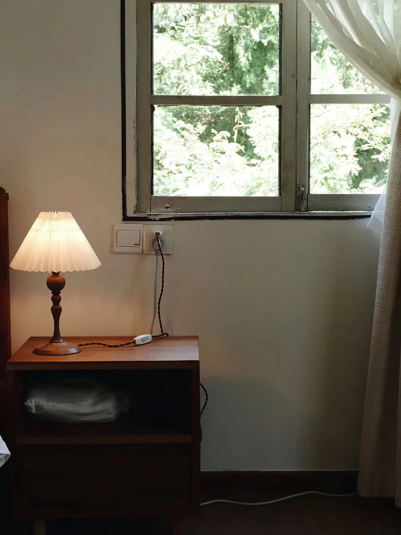 Vakkerlight Bellini Wooden Turned Table Lamp Table Lamps