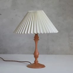 Vakkerlight Bellini Wooden Turned Table Lamp Table Lamps