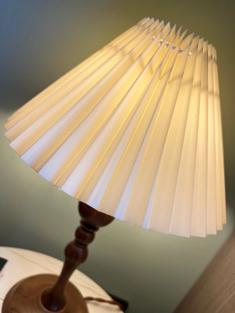 Vakkerlight Bellini Wooden Turned Table Lamp Table Lamps