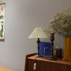 Vakkerlight Bellini Wooden Turned Table Lamp Table Lamps