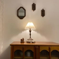 Vakkerlight Bellini Wooden Turned Table Lamp Table Lamps