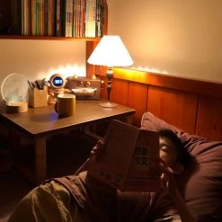 Vakkerlight Bellini Wooden Turned Table Lamp Table Lamps