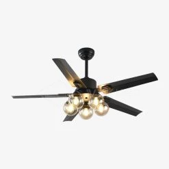 Vakkerlight Black Vintage Ceiling Fan
