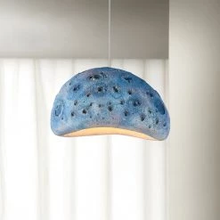 Vakkerlight Pendant Lights Blue Planet Moon Pendant Lamp