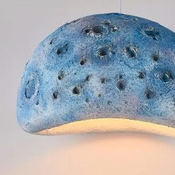 Vakkerlight Pendant Lights Blue Planet Moon Pendant Lamp
