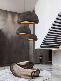 Vakkerlight Pendant Lights Blue Planet Moon Pendant Lamp