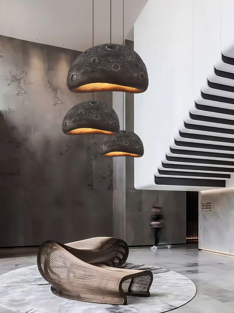 Vakkerlight Pendant Lights Blue Planet Moon Pendant Lamp