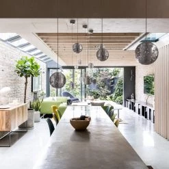 Vakkerlight Ball Crystal Pendant Light