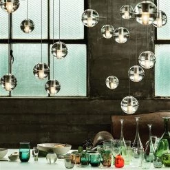 Vakkerlight Ball Crystal Pendant Light