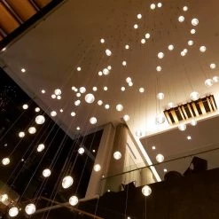 Vakkerlight Ball Crystal Pendant Light