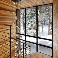 Vakkerlight Ball Crystal Pendant Light