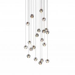 Vakkerlight Ball Crystal Pendant Light