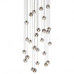 Vakkerlight Ball Crystal Pendant Light
