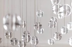 Vakkerlight Ball Crystal Pendant Light