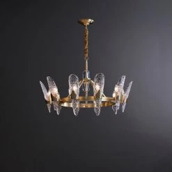 Vakkerlight Chandeliers Brass Chandelier