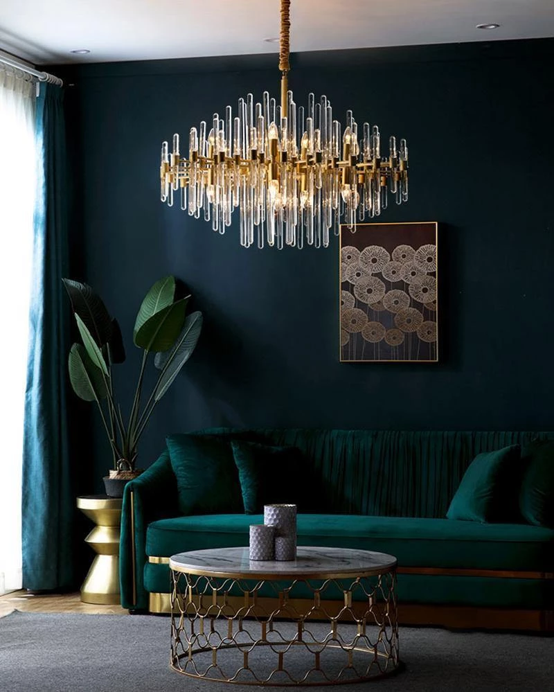 Vakkerlight Antique Brass Chandelier Chandeliers