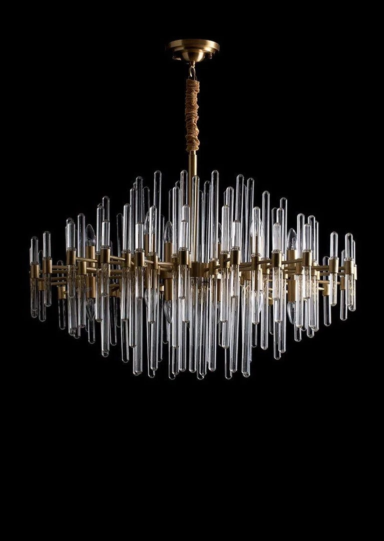 Vakkerlight Antique Brass Chandelier Chandeliers