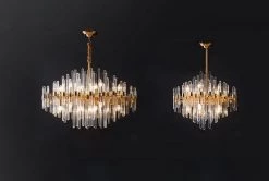 Vakkerlight Antique Brass Chandelier Chandeliers