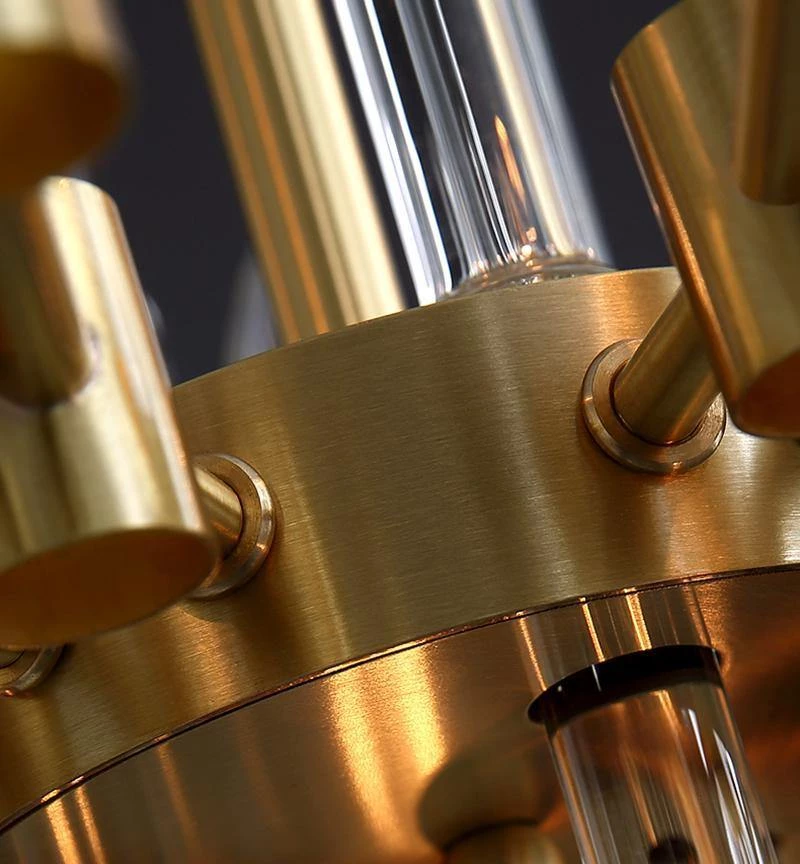 Vakkerlight Antique Brass Chandelier Chandeliers