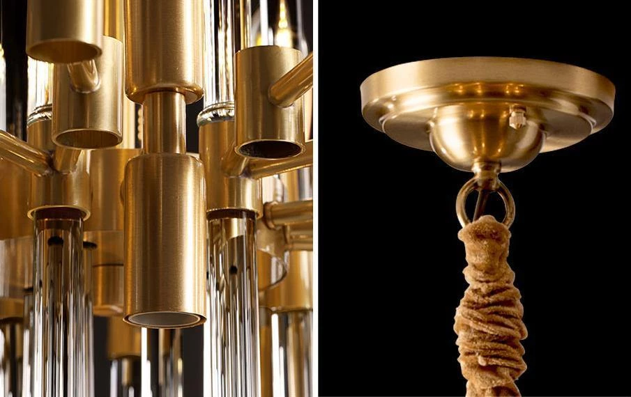 Vakkerlight Antique Brass Chandelier Chandeliers