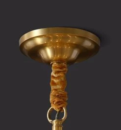 Vakkerlight Antique Brass Chandelier Chandeliers