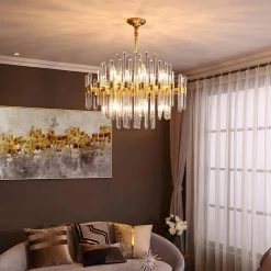 Vakkerlight Antique Brass Chandelier Chandeliers