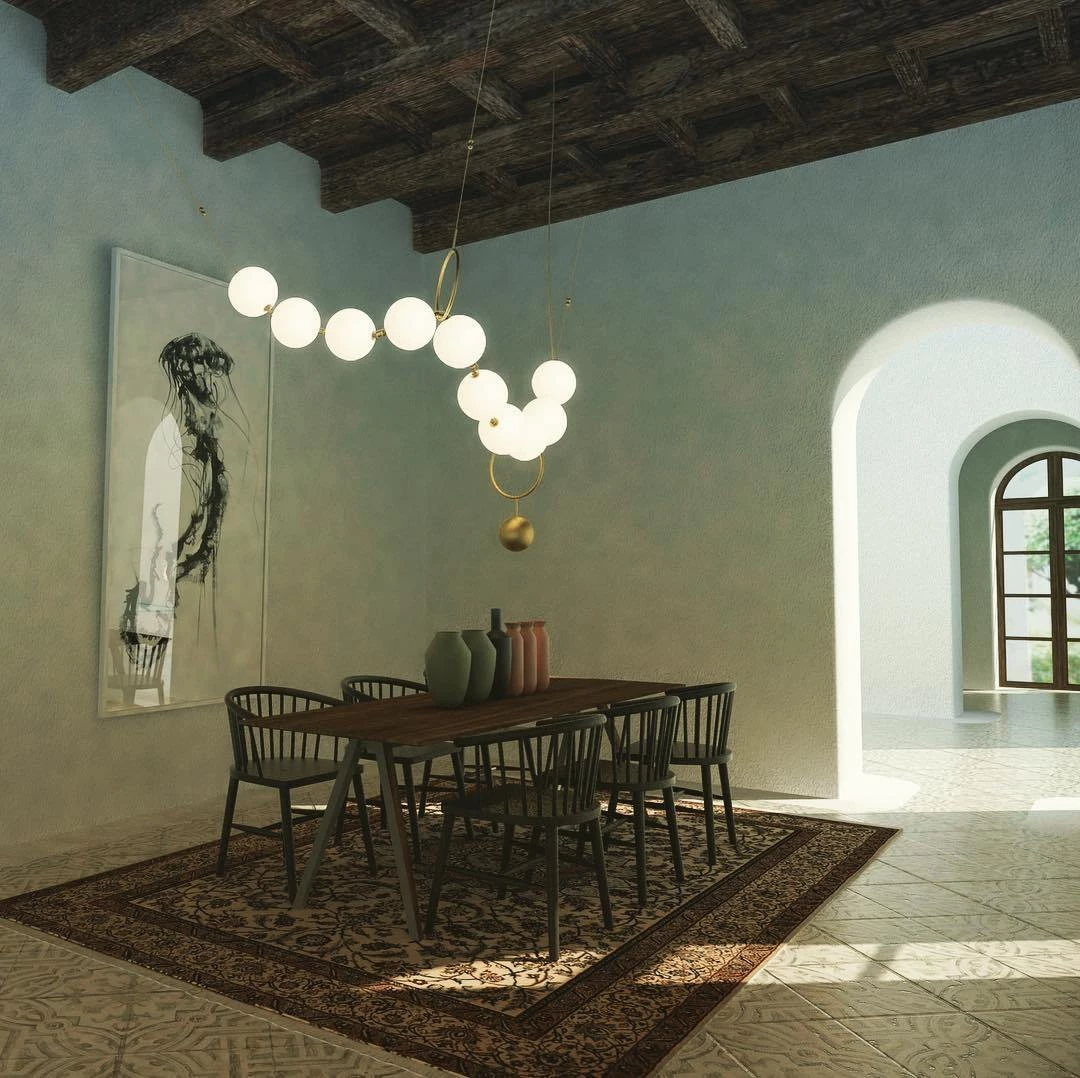 Vakkerlight Necklace LED Pendant Lamp