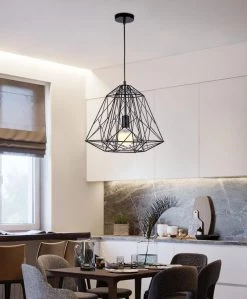 Vakkerlight Pendant Lights Cage Light Frame Pendant
