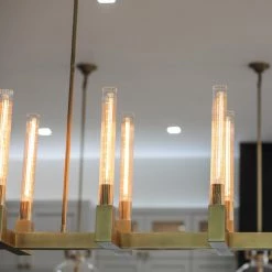 Vakkerlight Chandeliers Cannele Linear Chandelier