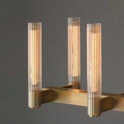 Vakkerlight Chandeliers Cannele Linear Chandelier
