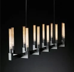 Vakkerlight Chandeliers Cannele Linear Chandelier