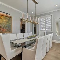 Vakkerlight Chandeliers Cannele Linear Chandelier