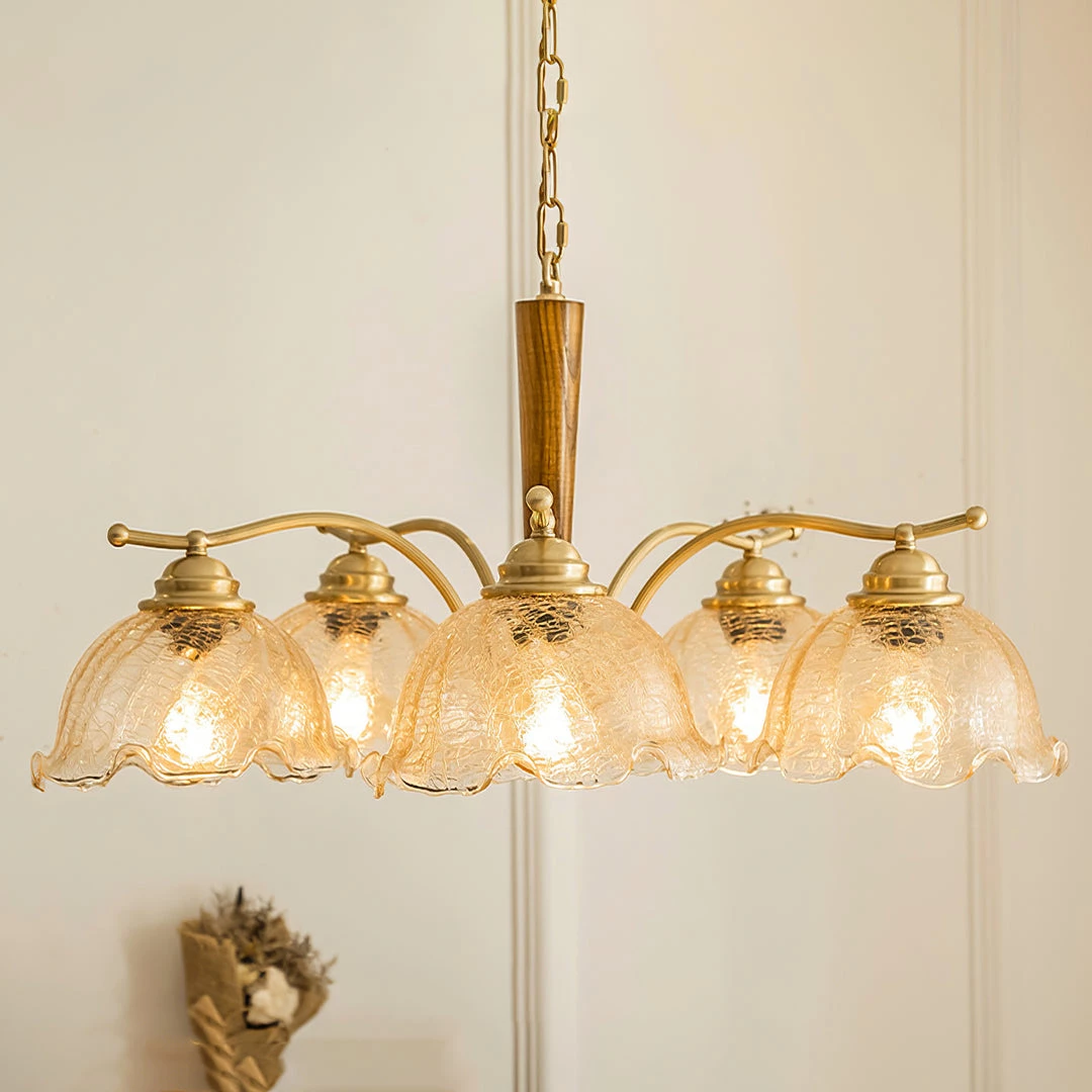 Vakkerlight Crack Flower Chandelier