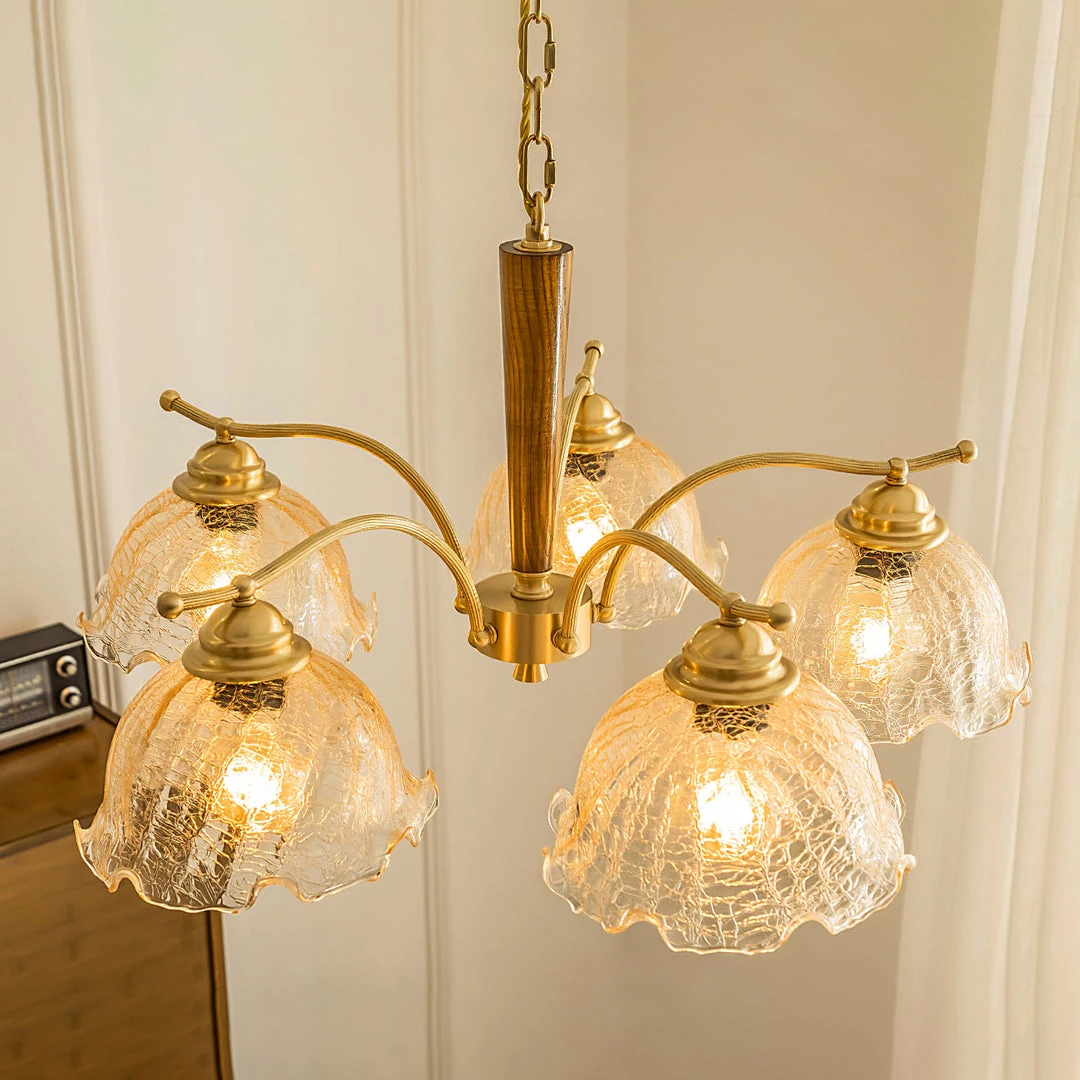 Vakkerlight Crack Flower Chandelier