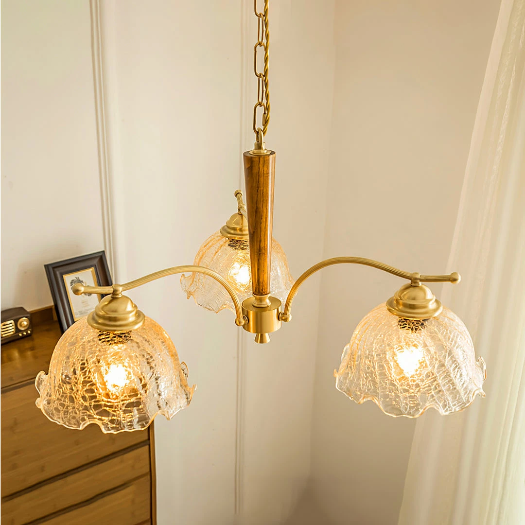 Vakkerlight Crack Flower Chandelier