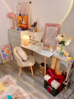 Vakkerlight Creamy Mushroom Table Lamp All Rooms