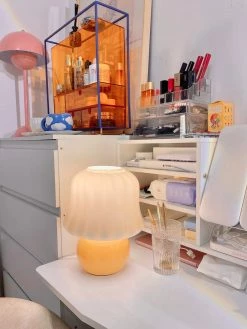 Vakkerlight Creamy Mushroom Table Lamp All Rooms