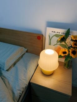 Vakkerlight Creamy Mushroom Table Lamp All Rooms