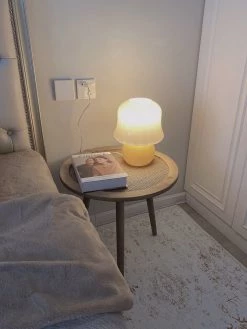 Vakkerlight Creamy Mushroom Table Lamp All Rooms