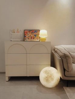 Vakkerlight Creamy Mushroom Table Lamp All Rooms