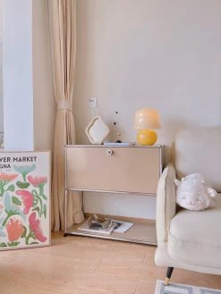 Vakkerlight Creamy Mushroom Table Lamp All Rooms