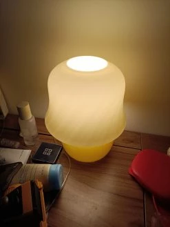 Vakkerlight Creamy Mushroom Table Lamp All Rooms