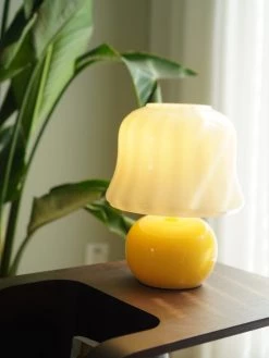 Vakkerlight Creamy Mushroom Table Lamp All Rooms