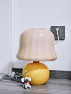 Vakkerlight Creamy Mushroom Table Lamp All Rooms