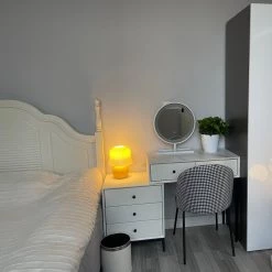 Vakkerlight Creamy Mushroom Table Lamp All Rooms