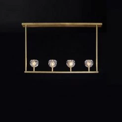 Vakkerlight Crystal Ball Linear Chandeliers