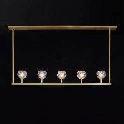 Vakkerlight Crystal Ball Linear Chandeliers