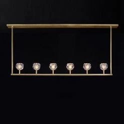 Vakkerlight Crystal Ball Linear Chandeliers