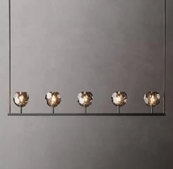 Vakkerlight Chandeliers Crystal Ball Linear Chandelier